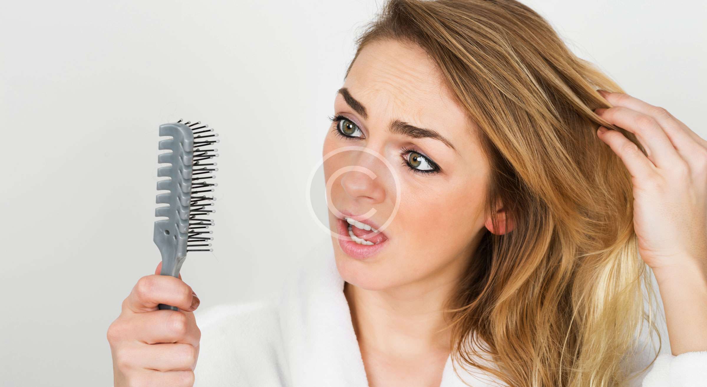 Treating hair problems with ginger